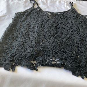 Ambiance apperal black cami top